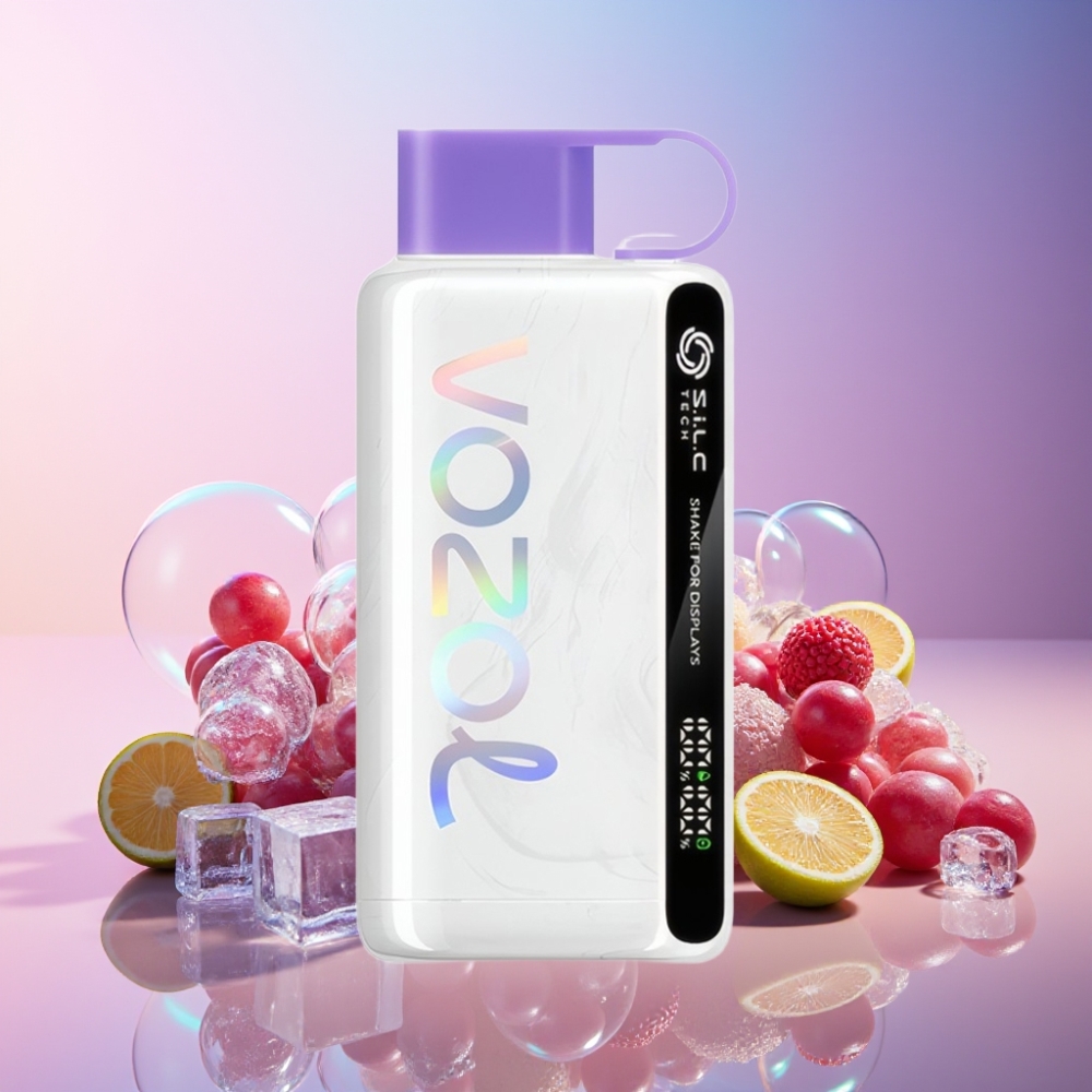 VOZOL STAR 9000/12000 Einweg-Vape Grape Ice (Trauben-Eis) - 650mAh, S.i.L.C TECH, 9000/12000 Puffs, Schweiz Großhandel