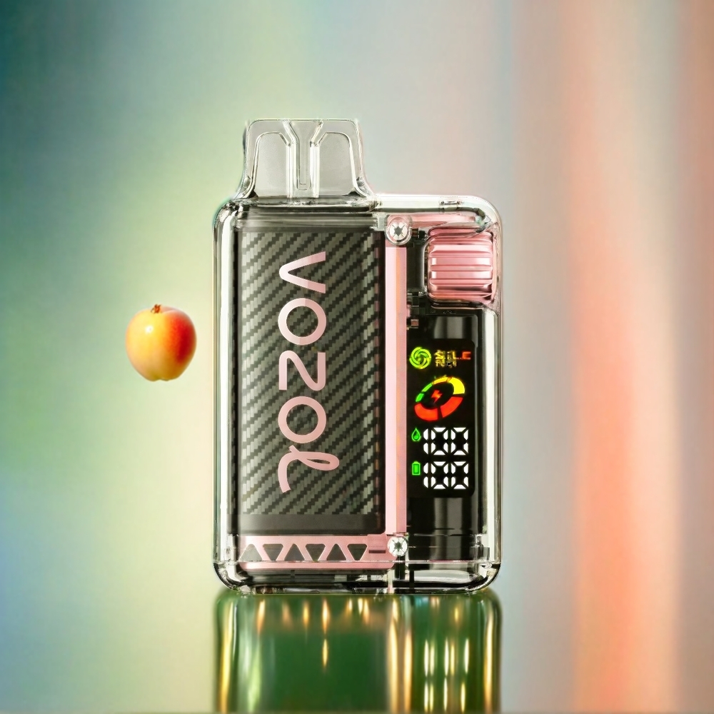 VOZOL Vista 20000 Puffs Schweiz Großhandel – 650mAh Akku, 2% Nikotin, OLED Display, Pfirsich Mango Wassermelone