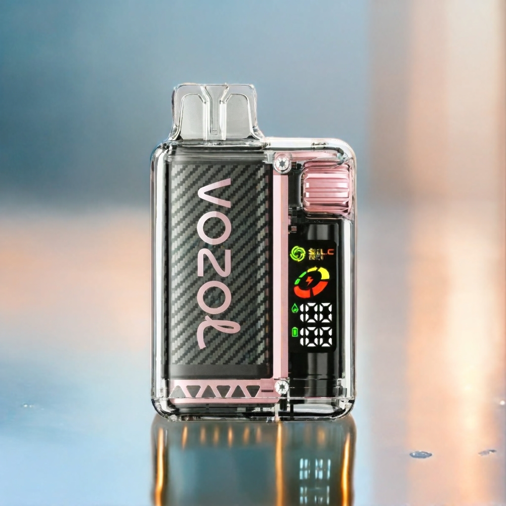 VOZOL Vista 20000 Züge Schweiz Großhandel – 2% Nikotin, 650mAh Akku, OLED Display, Peach Ice