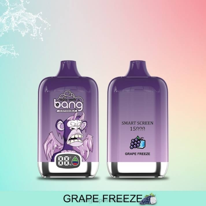 4X0J11 Bang Vape Digital Smart Screen 15000 Züge 25 ml - Bang disposable vape flavors Einweg