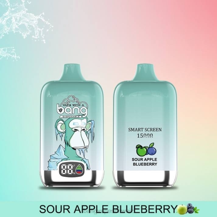 4X0J11 Bang Vape Digital Smart Screen 15000 Züge 25 ml - Bang disposable vape flavors Einweg
