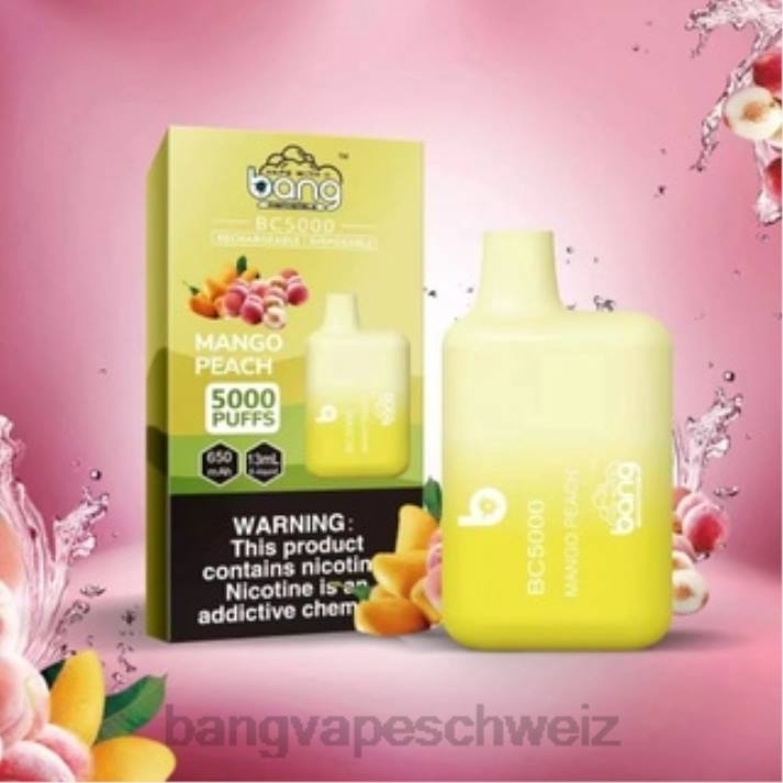 4X0J9 Bang Vape Box BC5000 5 % NIC 5000 Puffs Stift Typ C wiederaufladbar - Vape Gang shop Einweg