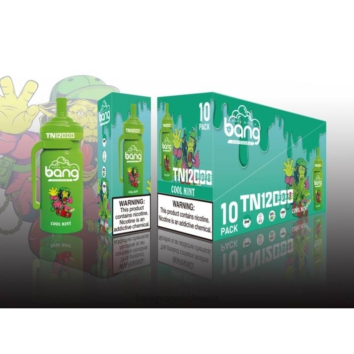 4X0J5 Bang Vape TN12000 Pod mit Mesh-Spule - Vape Gang Schweiz Einweg