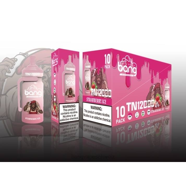4X0J5 Bang Vape TN12000 Pod mit Mesh-Spule - Vape Gang Schweiz Einweg