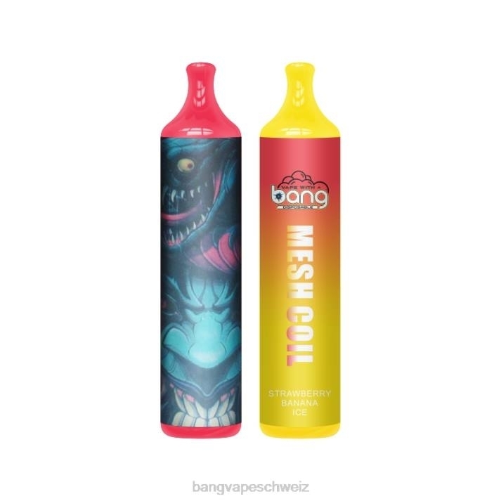 4X0J7 Bang Vape Maschenspule 3500 Züge 2% nic - Bang Vape Zürich Einweg