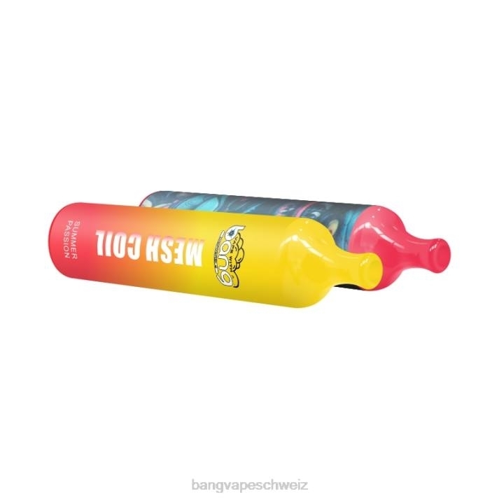 4X0J7 Bang Vape Maschenspule 3500 Züge 2% nic - Bang Vape Zürich Einweg