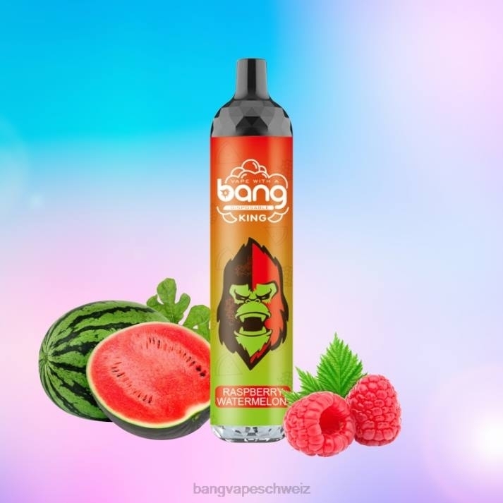 4X0J8 Bang Vape King 6000 Züge, 5 % NIC, wiederaufladbar, Typ C - Vape Gang disposables Einweg