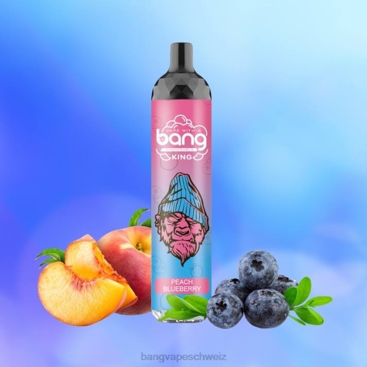 4X0J8 Bang Vape King 6000 Züge, 5 % NIC, wiederaufladbar, Typ C - Vape Gang disposables Einweg