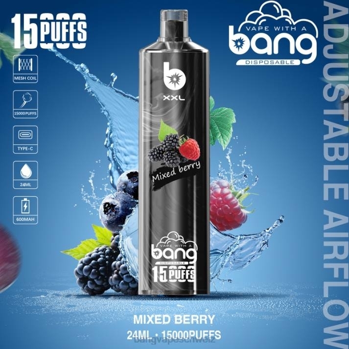 4X0J2 Bang Vape XXL 15000 Züge - Bang disposable vape review Einweg